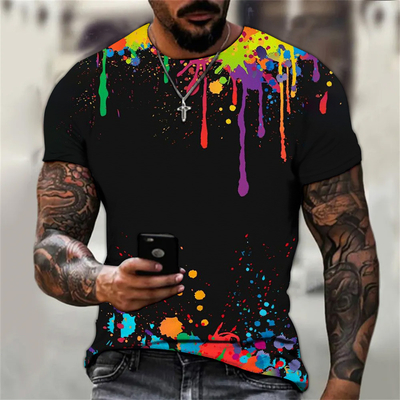 ซื้อ แอนตี้สับซ้อน ชาย T เสื้อยืดขนาดใหญ่ เสื้อยืด sublimation ครบ ความยาวเอว online manufacture