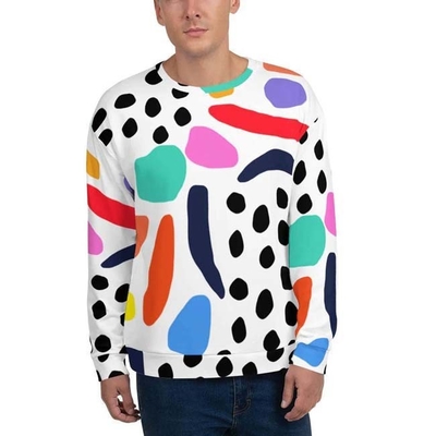 ซื้อ สวีทชอร์ตคิวเนคแบบ Custom Sublimation หายใจได้ online manufacture
