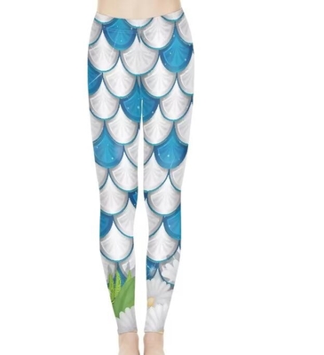 ซื้อ ผงยืดหยุ่นตามความต้องการ สับลิเมชั่น พิมพ์ leggings กางเกงยอฮ่ายาวผู้หญิง online manufacture