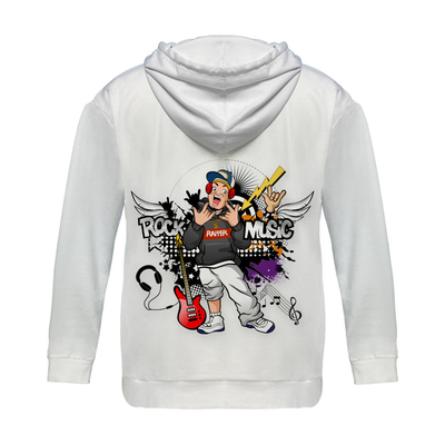 ซื้อ หัวสมองฮาโลวีน กราฟิก ขนาดใหญ่ Hoodies พิมพ์ ขนาดใหญ่ Sweatshirt เครื่องซัก online manufacture