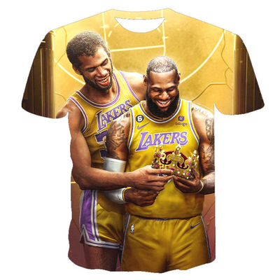 ซื้อ เสื้อบาสเก็ตบอลชาย เสื้อกีฬาแห้งเร็ว เสื้อบาสเก็ตบอล LA เสื้อบาสเก็ตบอลหมายเลข 23 เสื้อกีฬา ชุดกีฬา online manufacture