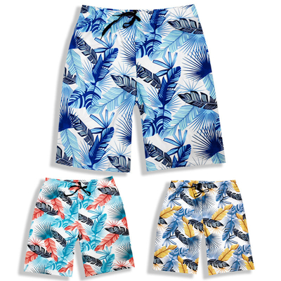 ชุดชอร์ตว่ายน้ําลูกค้าแบบชัดเจน ชุดชายหาดเด็กชาย XXS-XXL