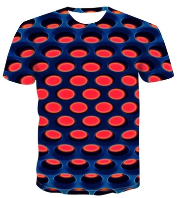 เสื้อไดรฟิตแบบยูนิเซ็กซ์ สับลิเมท เพิ่มขนาด กราฟฟิค ที หายใจ