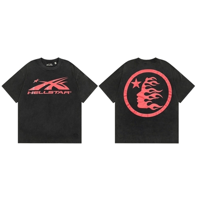 กอธิค casual เสื้อยืดขนาดใหญ่ Harajuku เสื้อเทรนด์ชายและหญิง