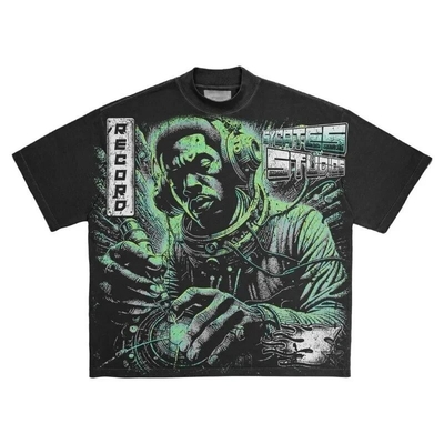ชายกราฟิก T-shirts S - 4XL Cool น้ําหนักเบา
